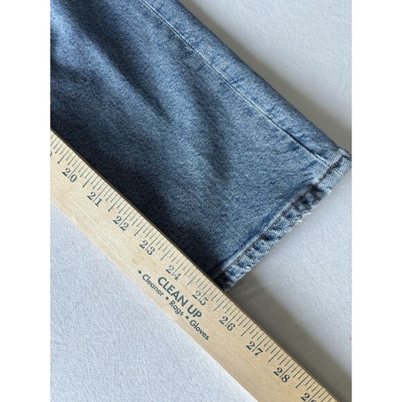 Agolde Jeans Womens 24 Riley High Rise Straight Leg‎ Stretch Crop Button Fly - Picture 12 of 12